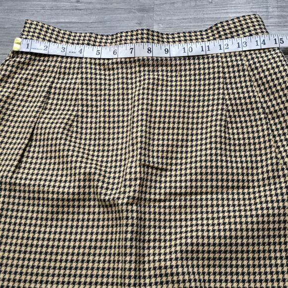 Alyn Paige Vintage 80s Houndstooth Blazer Skirt Suit Set USA Made - Picture 12 of 14